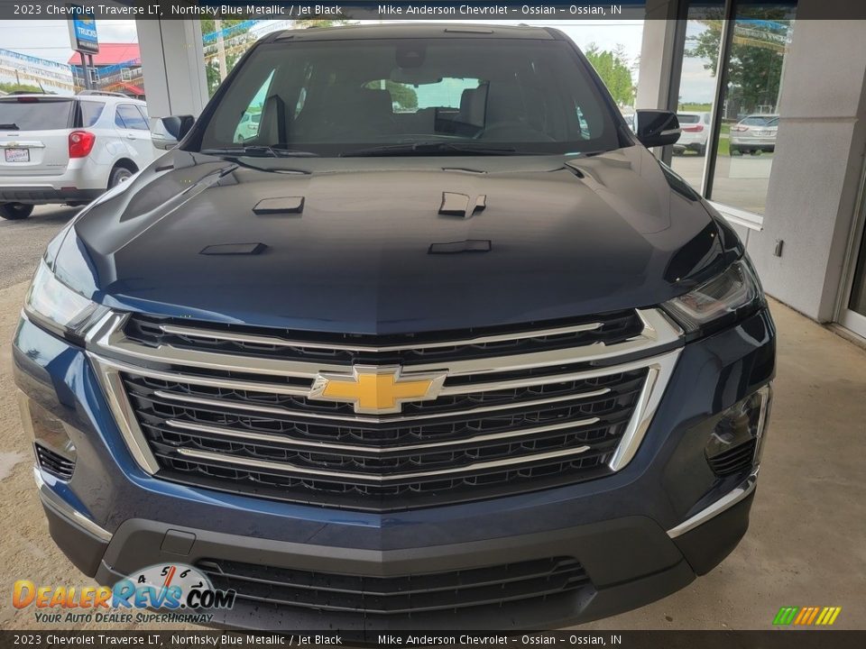 2023 Chevrolet Traverse LT Northsky Blue Metallic / Jet Black Photo #11