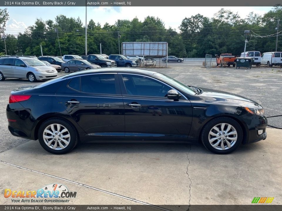 2014 Kia Optima EX Ebony Black / Gray Photo #11