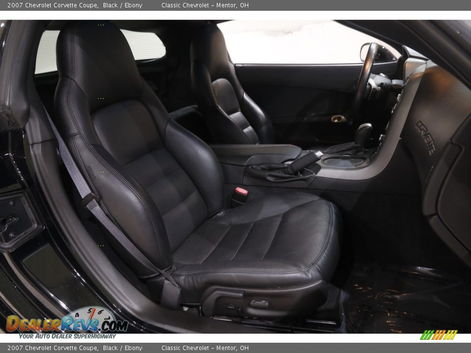 2007 Chevrolet Corvette Coupe Black / Ebony Photo #14