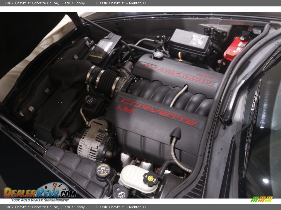 2007 Chevrolet Corvette Coupe Black / Ebony Photo #16