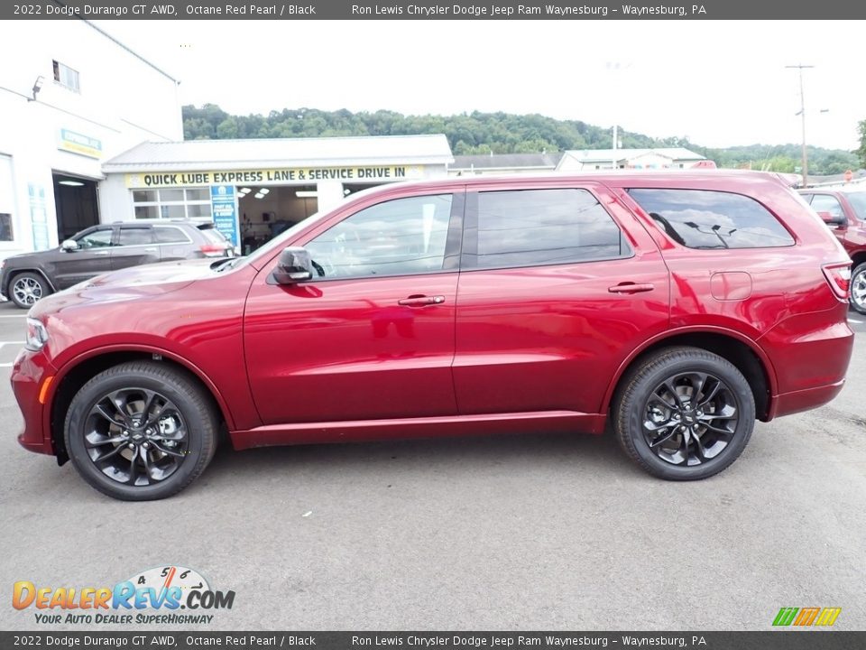 2022 Dodge Durango GT AWD Octane Red Pearl / Black Photo #2