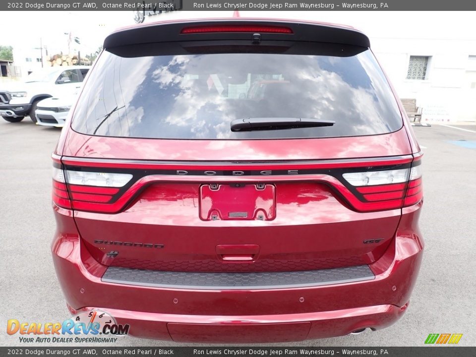 2022 Dodge Durango GT AWD Octane Red Pearl / Black Photo #4