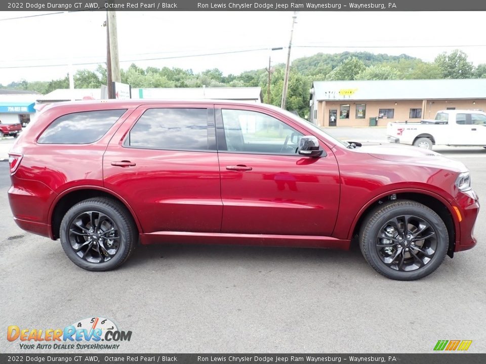 2022 Dodge Durango GT AWD Octane Red Pearl / Black Photo #7