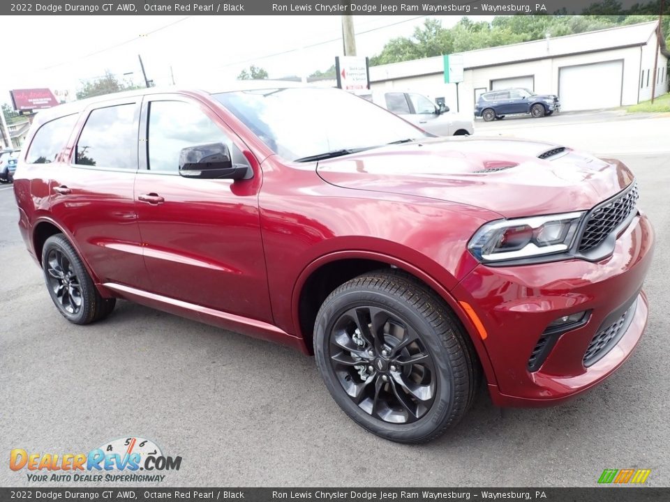 2022 Dodge Durango GT AWD Octane Red Pearl / Black Photo #8