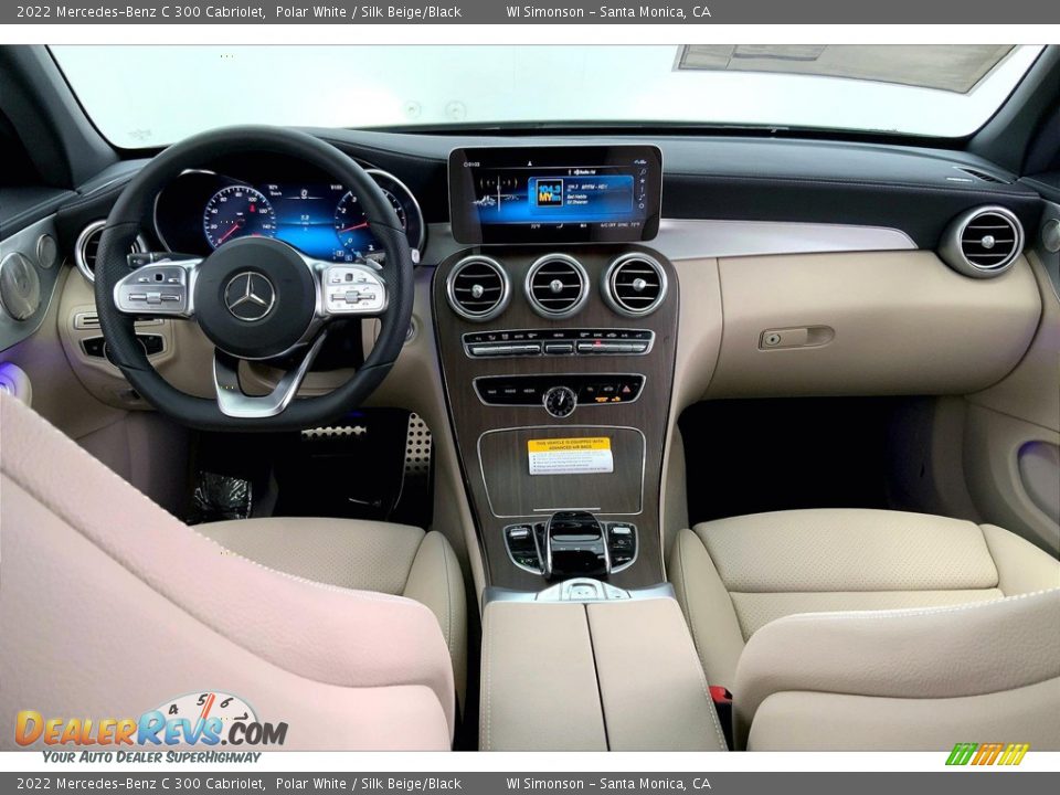 Dashboard of 2022 Mercedes-Benz C 300 Cabriolet Photo #6