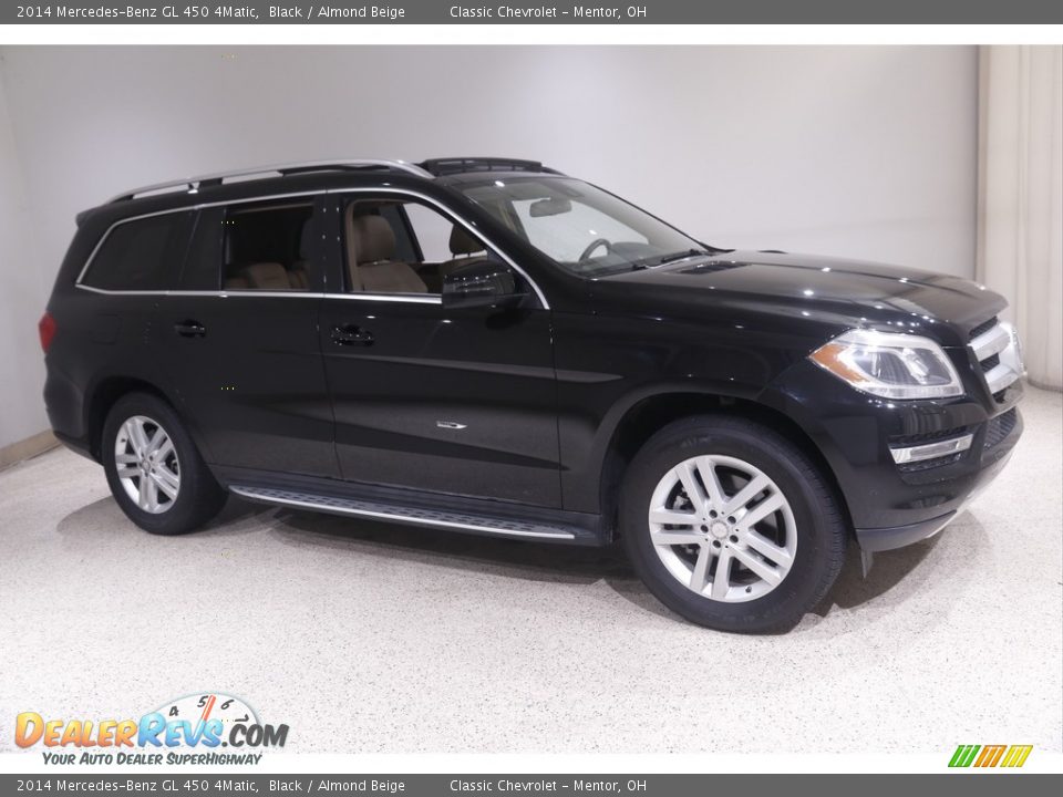 2014 Mercedes-Benz GL 450 4Matic Black / Almond Beige Photo #1