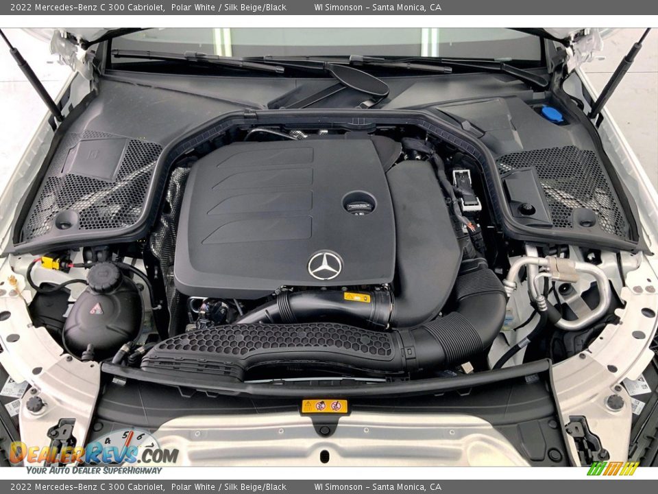 2022 Mercedes-Benz C 300 Cabriolet 2.0 Liter Turbocharged DOHC 16-Valve VVT 4 Cylinder Engine Photo #9