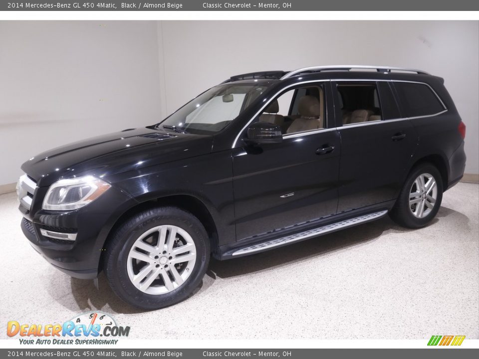 2014 Mercedes-Benz GL 450 4Matic Black / Almond Beige Photo #3