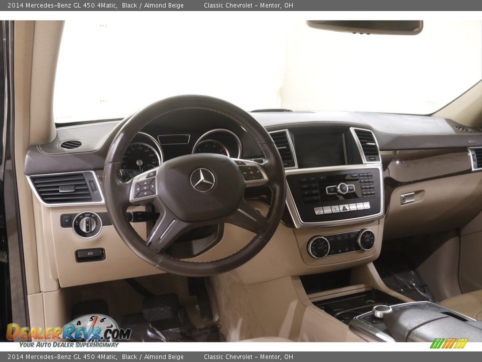 2014 Mercedes-Benz GL 450 4Matic Black / Almond Beige Photo #6