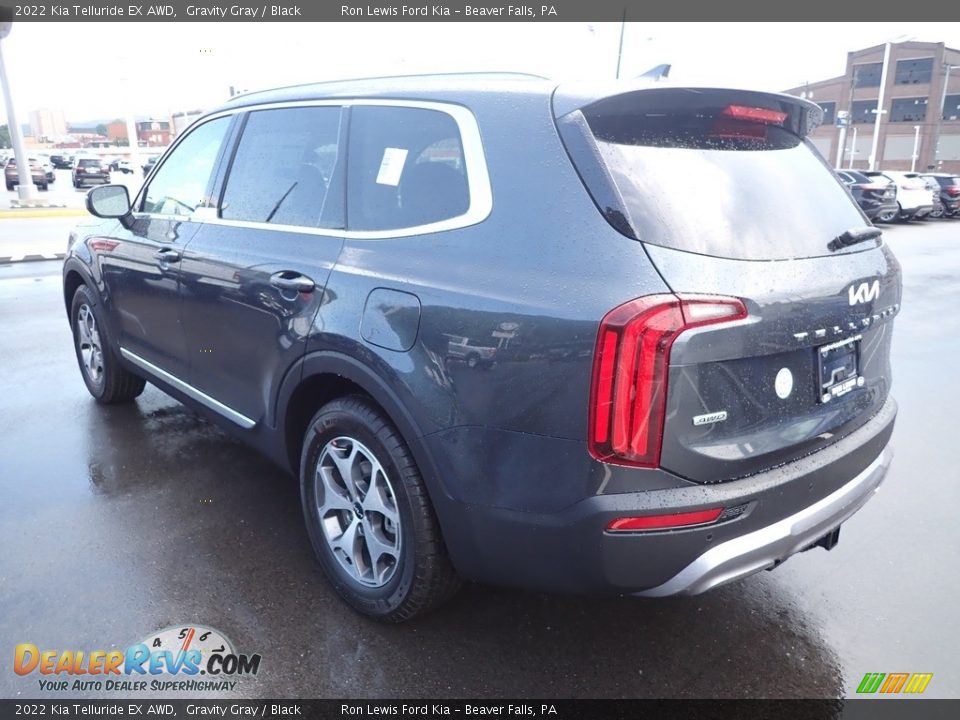 2022 Kia Telluride EX AWD Gravity Gray / Black Photo #6
