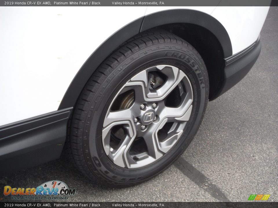 2019 Honda CR-V EX AWD Platinum White Pearl / Black Photo #4