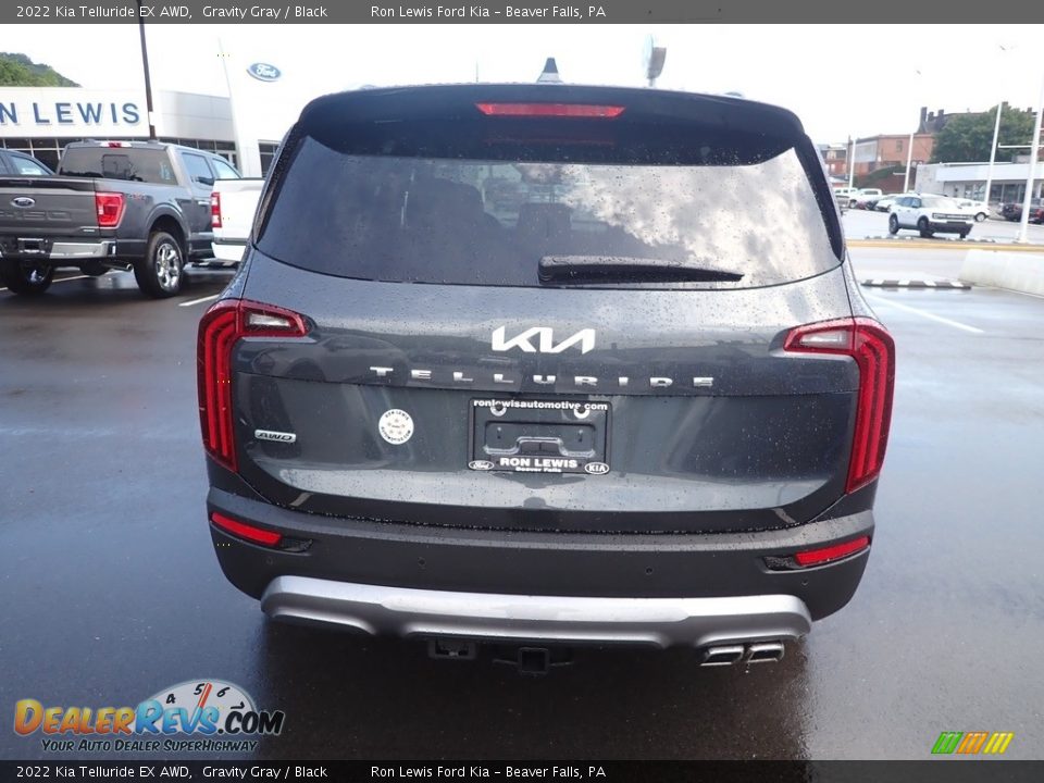 2022 Kia Telluride EX AWD Gravity Gray / Black Photo #7