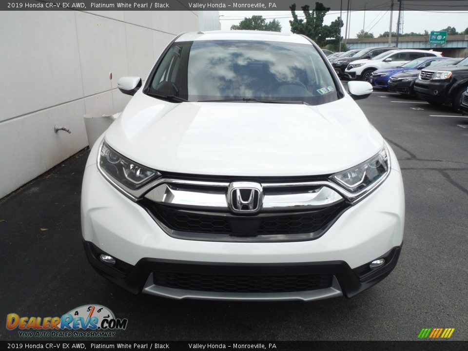2019 Honda CR-V EX AWD Platinum White Pearl / Black Photo #5