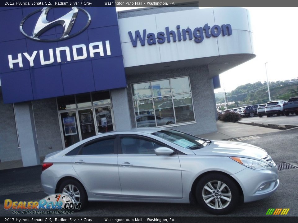 2013 Hyundai Sonata GLS Radiant Silver / Gray Photo #2