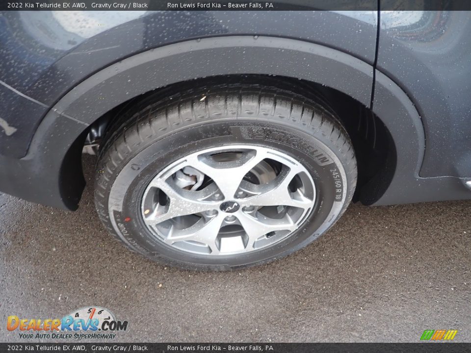 2022 Kia Telluride EX AWD Gravity Gray / Black Photo #9