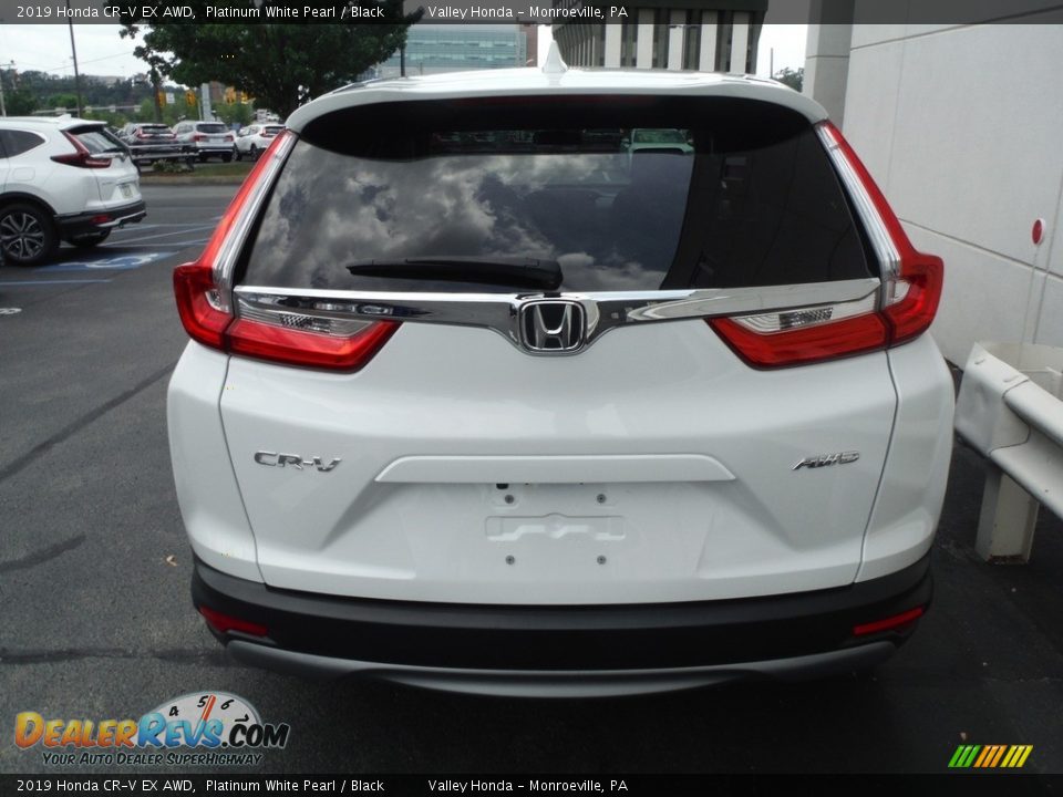 2019 Honda CR-V EX AWD Platinum White Pearl / Black Photo #8