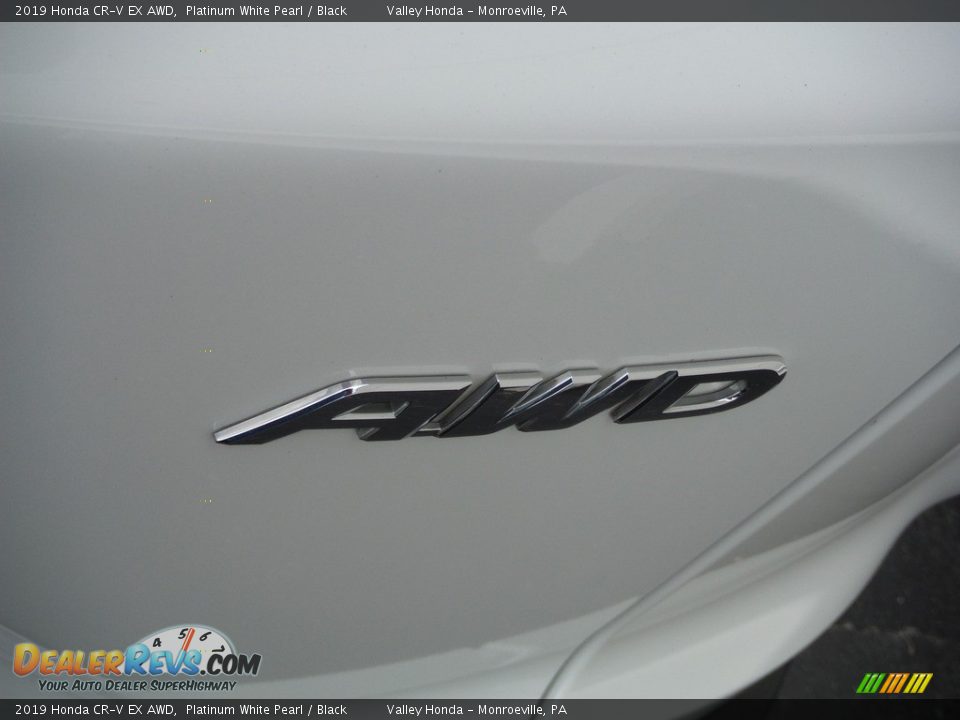 2019 Honda CR-V EX AWD Platinum White Pearl / Black Photo #9
