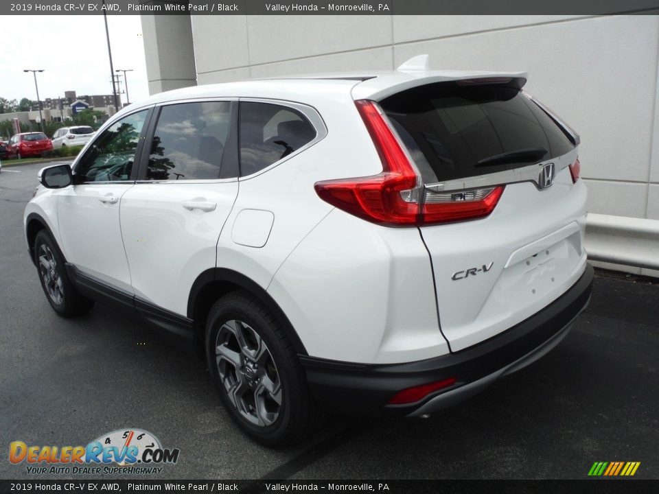 2019 Honda CR-V EX AWD Platinum White Pearl / Black Photo #10