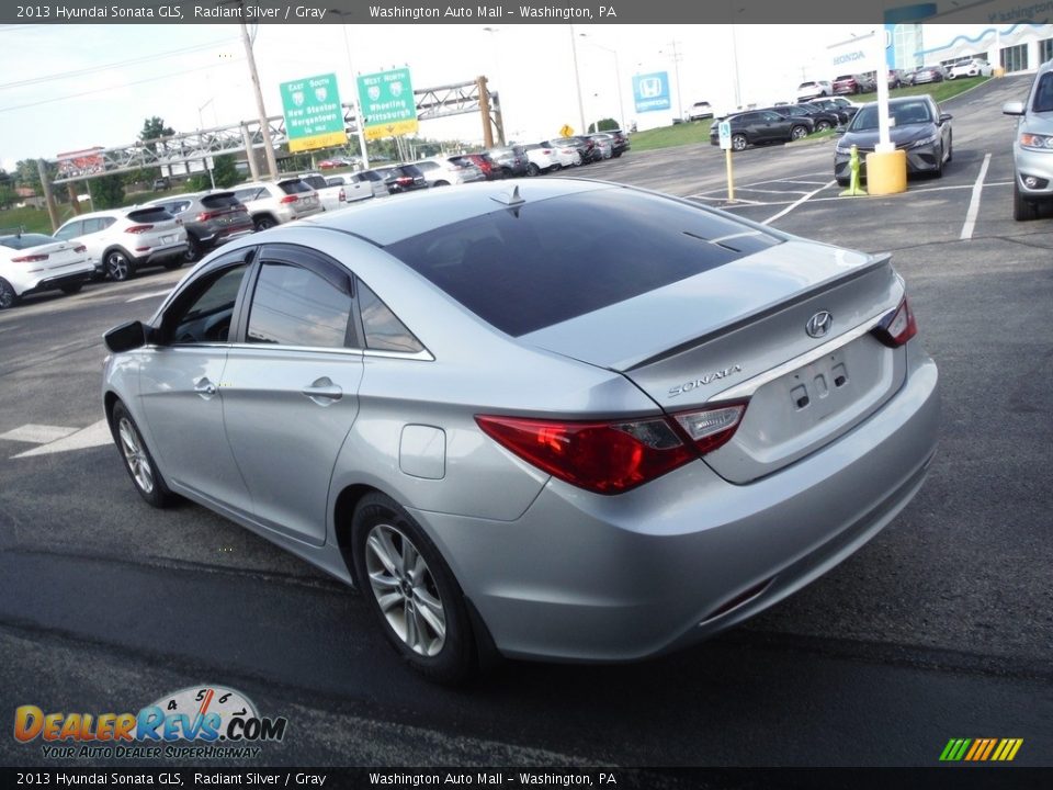 2013 Hyundai Sonata GLS Radiant Silver / Gray Photo #8