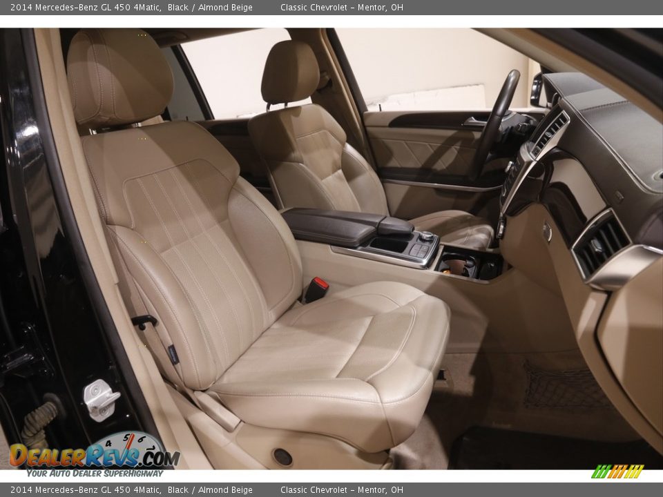 2014 Mercedes-Benz GL 450 4Matic Black / Almond Beige Photo #17