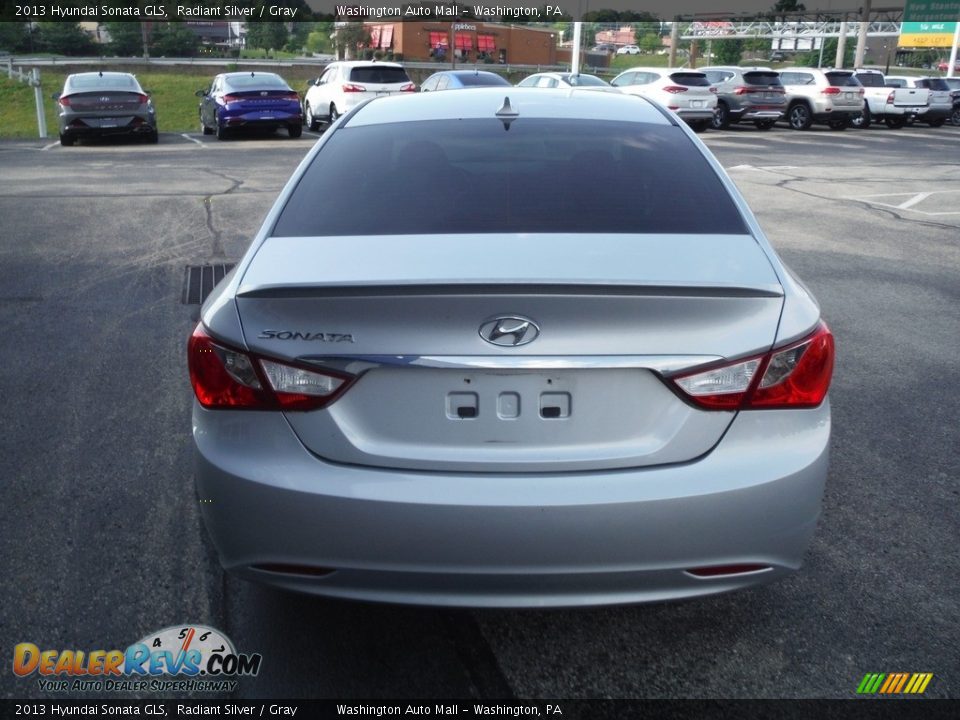 2013 Hyundai Sonata GLS Radiant Silver / Gray Photo #9