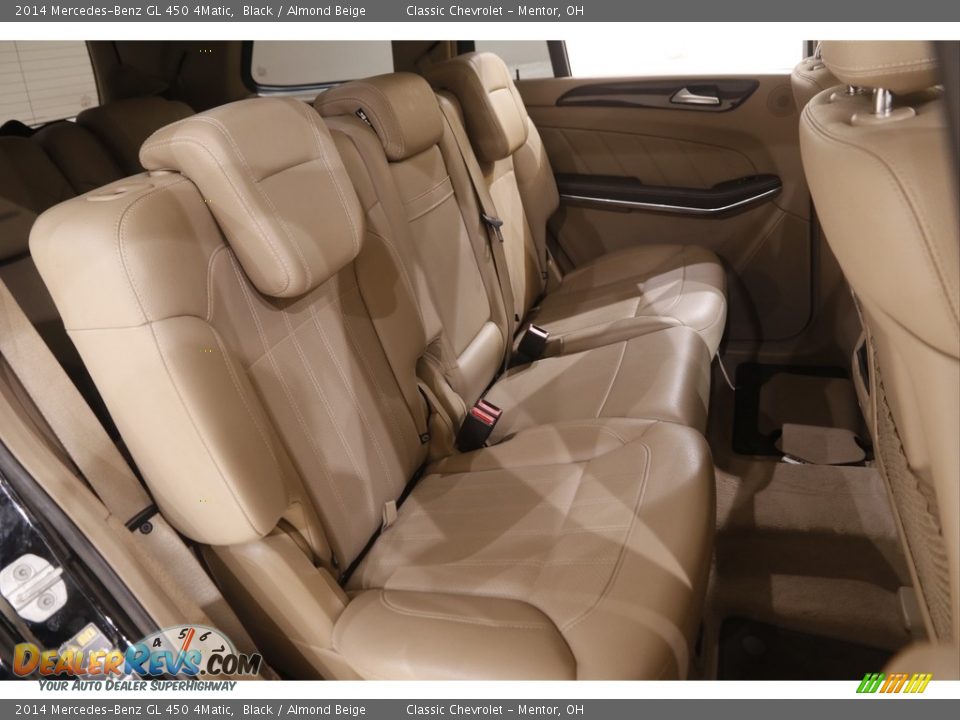 2014 Mercedes-Benz GL 450 4Matic Black / Almond Beige Photo #18