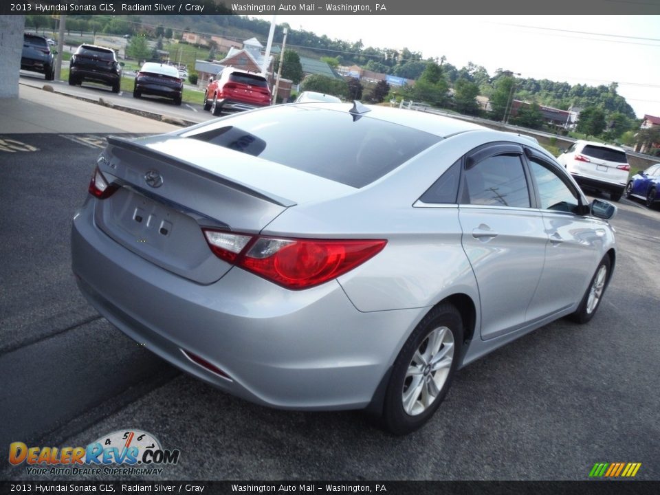 2013 Hyundai Sonata GLS Radiant Silver / Gray Photo #10