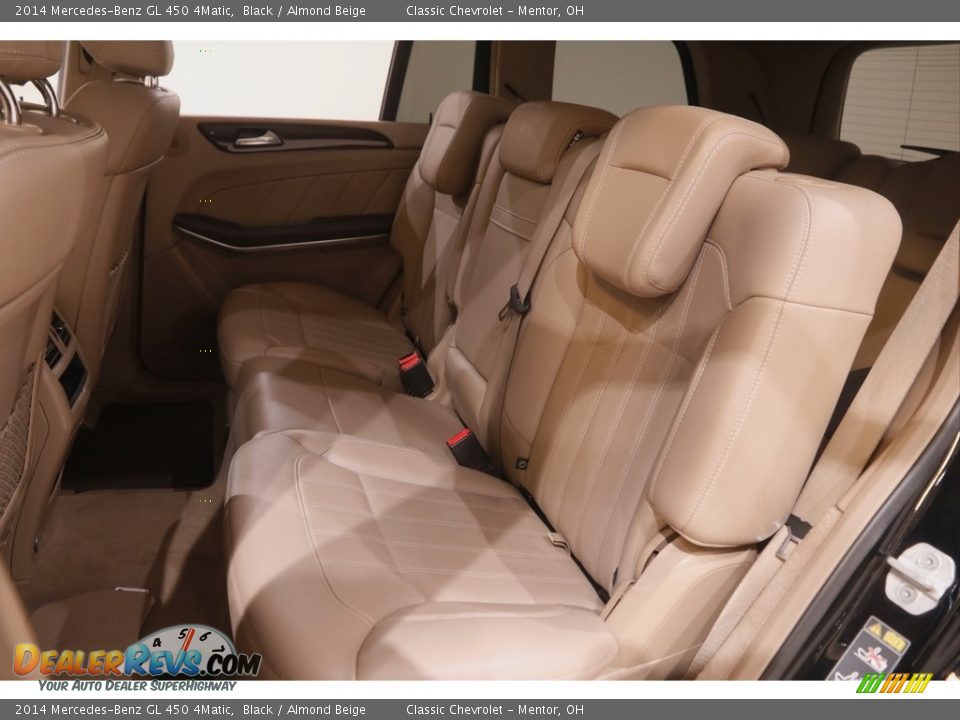 2014 Mercedes-Benz GL 450 4Matic Black / Almond Beige Photo #19