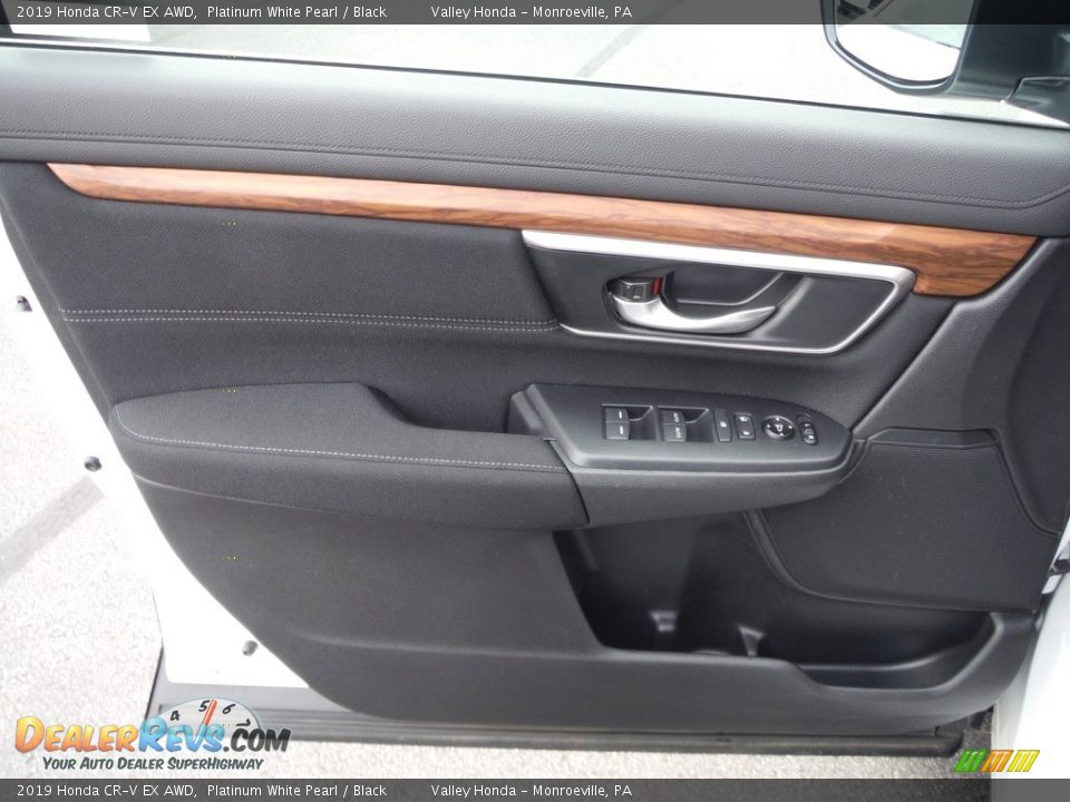2019 Honda CR-V EX AWD Platinum White Pearl / Black Photo #16