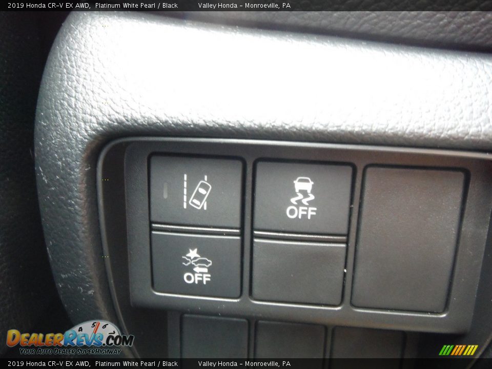 2019 Honda CR-V EX AWD Platinum White Pearl / Black Photo #17