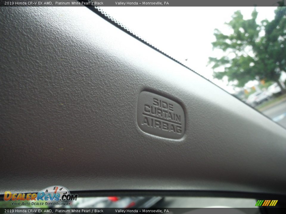 2019 Honda CR-V EX AWD Platinum White Pearl / Black Photo #18