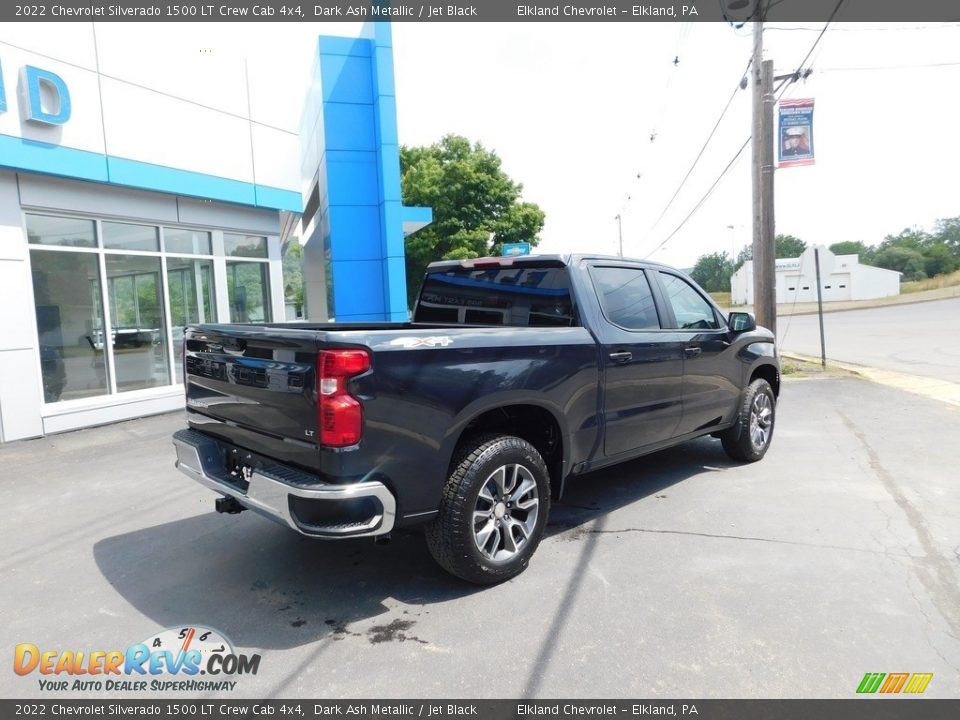 2022 Chevrolet Silverado 1500 LT Crew Cab 4x4 Dark Ash Metallic / Jet Black Photo #4