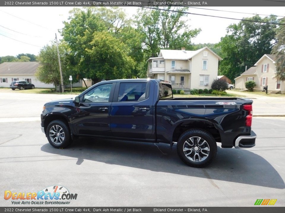 2022 Chevrolet Silverado 1500 LT Crew Cab 4x4 Dark Ash Metallic / Jet Black Photo #7