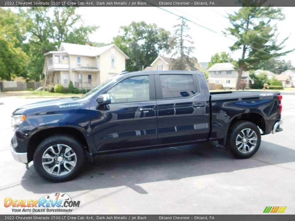 2022 Chevrolet Silverado 1500 LT Crew Cab 4x4 Dark Ash Metallic / Jet Black Photo #8