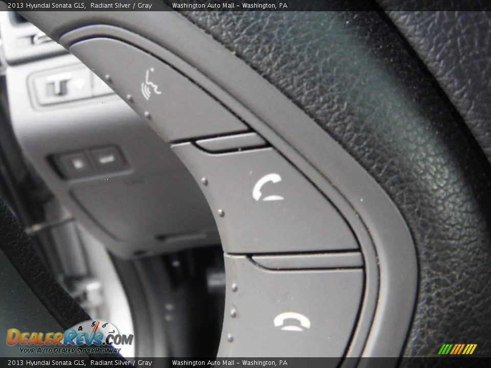 2013 Hyundai Sonata GLS Radiant Silver / Gray Photo #21