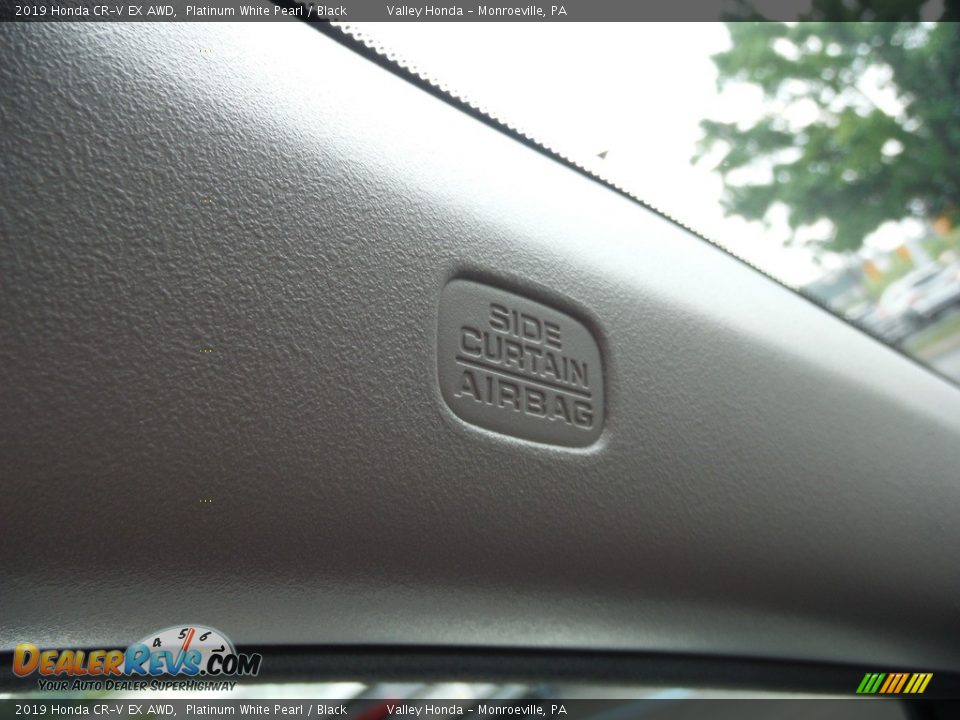 2019 Honda CR-V EX AWD Platinum White Pearl / Black Photo #24