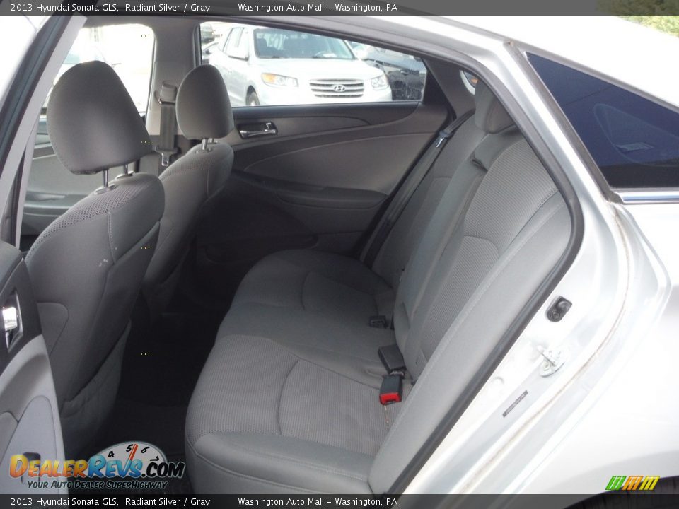 2013 Hyundai Sonata GLS Radiant Silver / Gray Photo #22