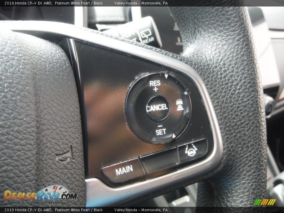 2019 Honda CR-V EX AWD Platinum White Pearl / Black Photo #27