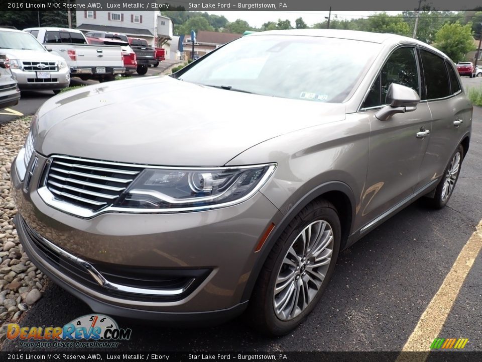 2016 Lincoln MKX Reserve AWD Luxe Metallic / Ebony Photo #1