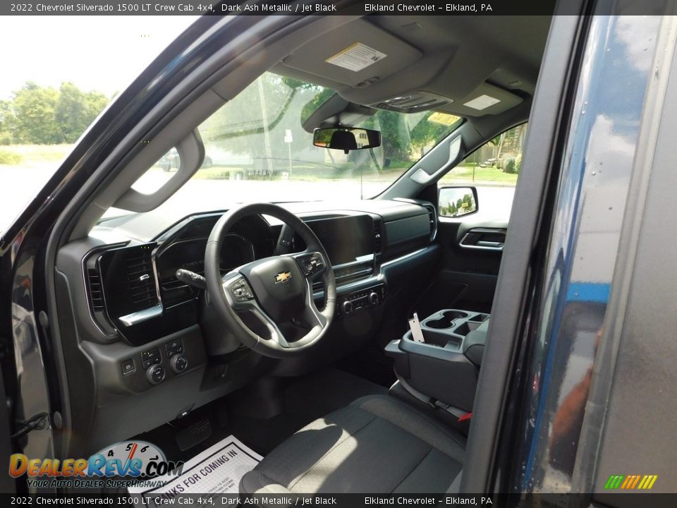 2022 Chevrolet Silverado 1500 LT Crew Cab 4x4 Dark Ash Metallic / Jet Black Photo #16