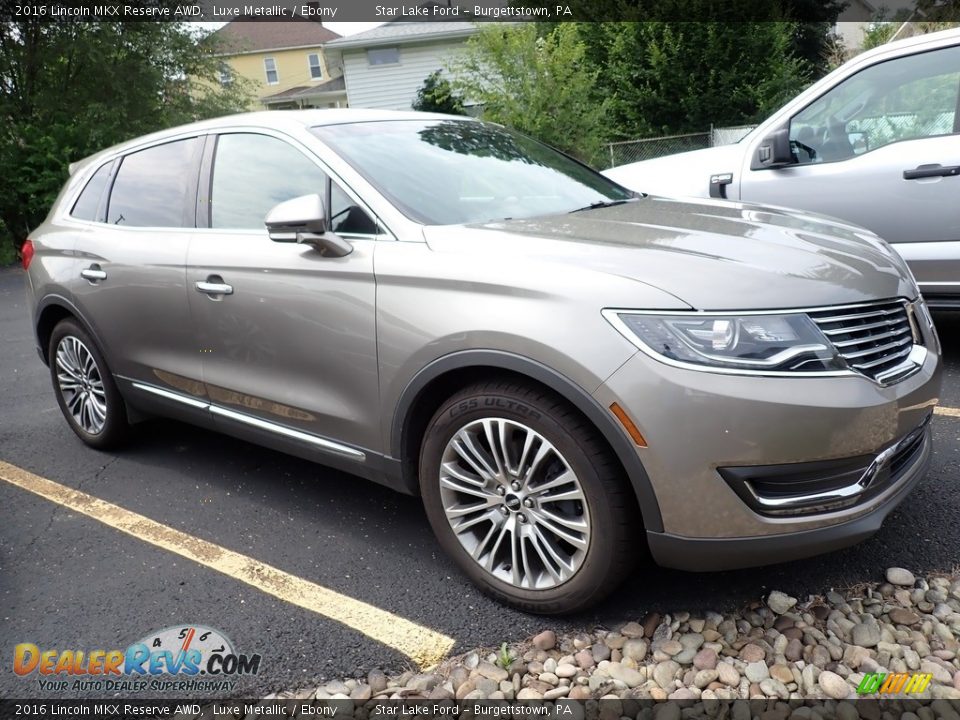 Luxe Metallic 2016 Lincoln MKX Reserve AWD Photo #4
