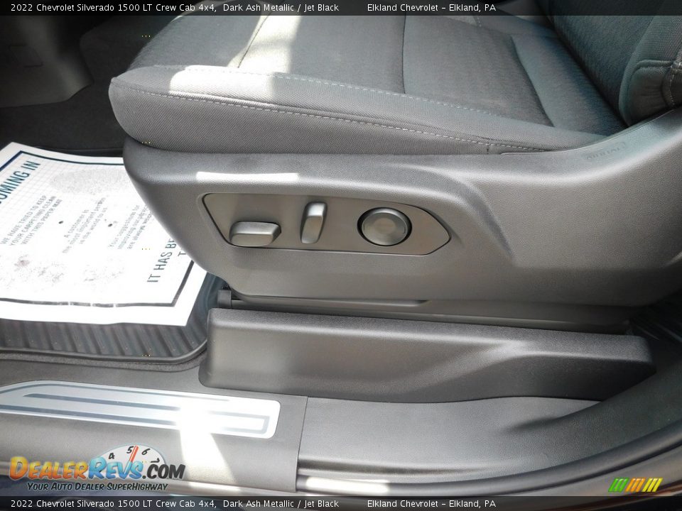 2022 Chevrolet Silverado 1500 LT Crew Cab 4x4 Dark Ash Metallic / Jet Black Photo #17