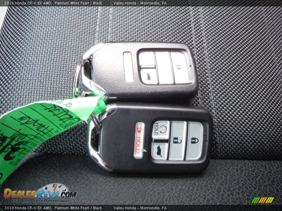 2019 Honda CR-V EX AWD Platinum White Pearl / Black Photo #33