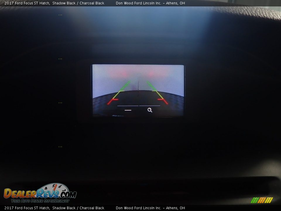 2017 Ford Focus ST Hatch Shadow Black / Charcoal Black Photo #2