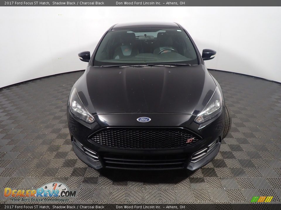 2017 Ford Focus ST Hatch Shadow Black / Charcoal Black Photo #5
