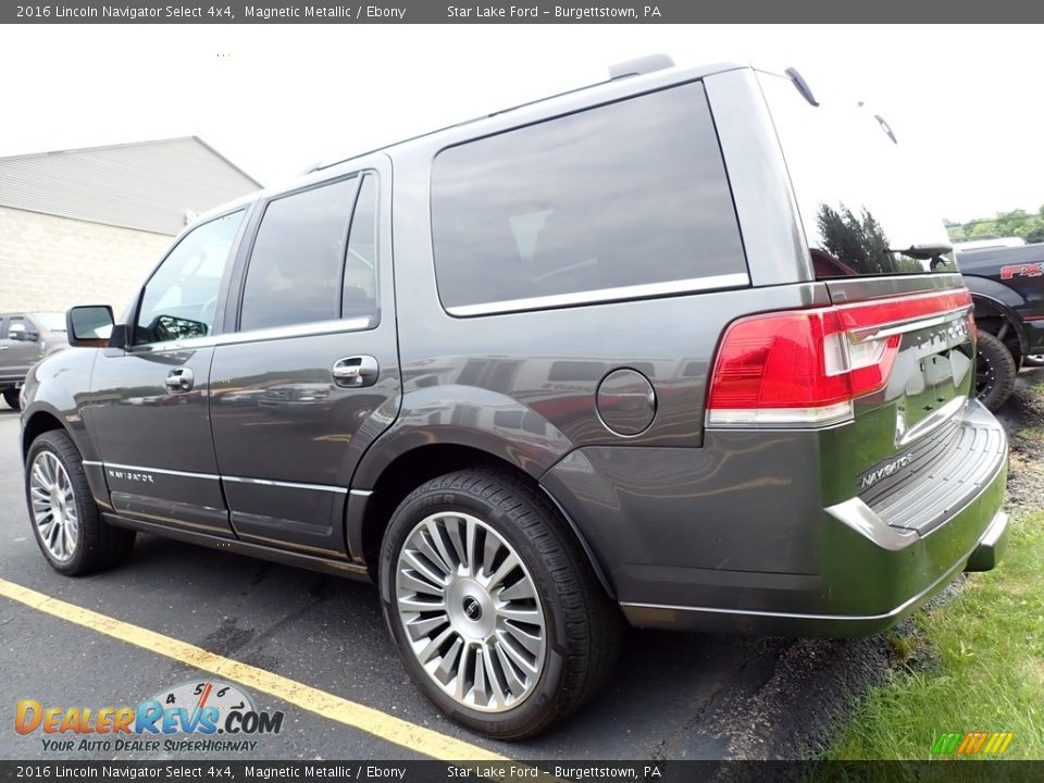 2016 Lincoln Navigator Select 4x4 Magnetic Metallic / Ebony Photo #2