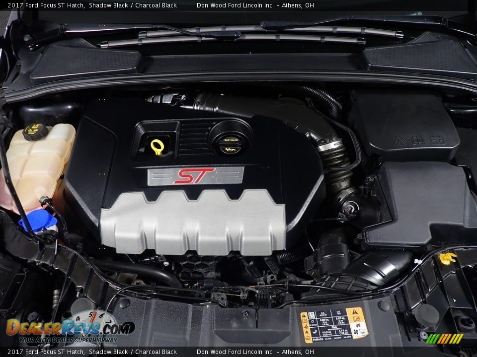 2017 Ford Focus ST Hatch Shadow Black / Charcoal Black Photo #7