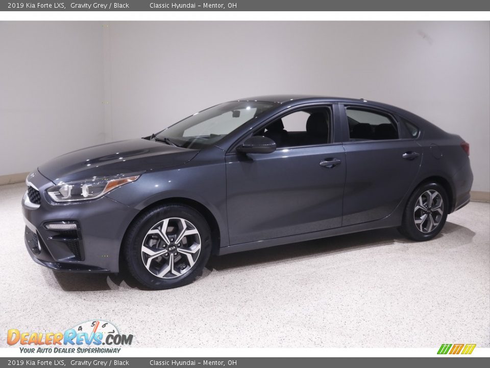 2019 Kia Forte LXS Gravity Grey / Black Photo #3
