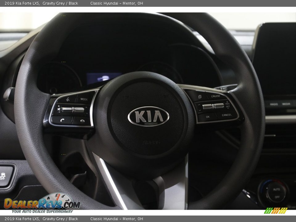 2019 Kia Forte LXS Gravity Grey / Black Photo #7