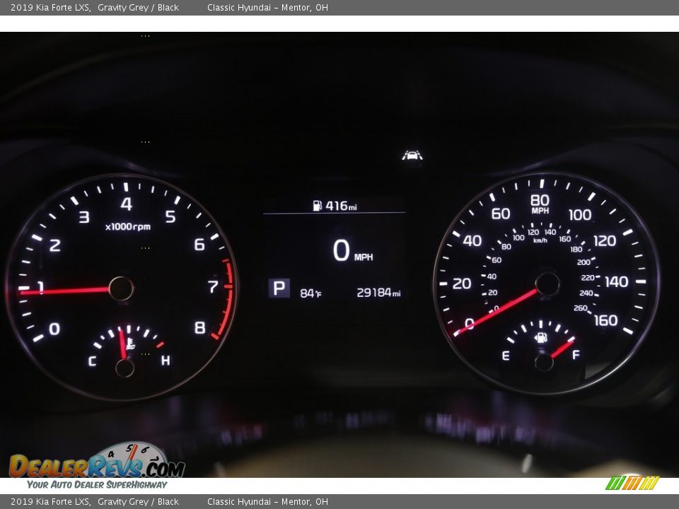 2019 Kia Forte LXS Gravity Grey / Black Photo #8